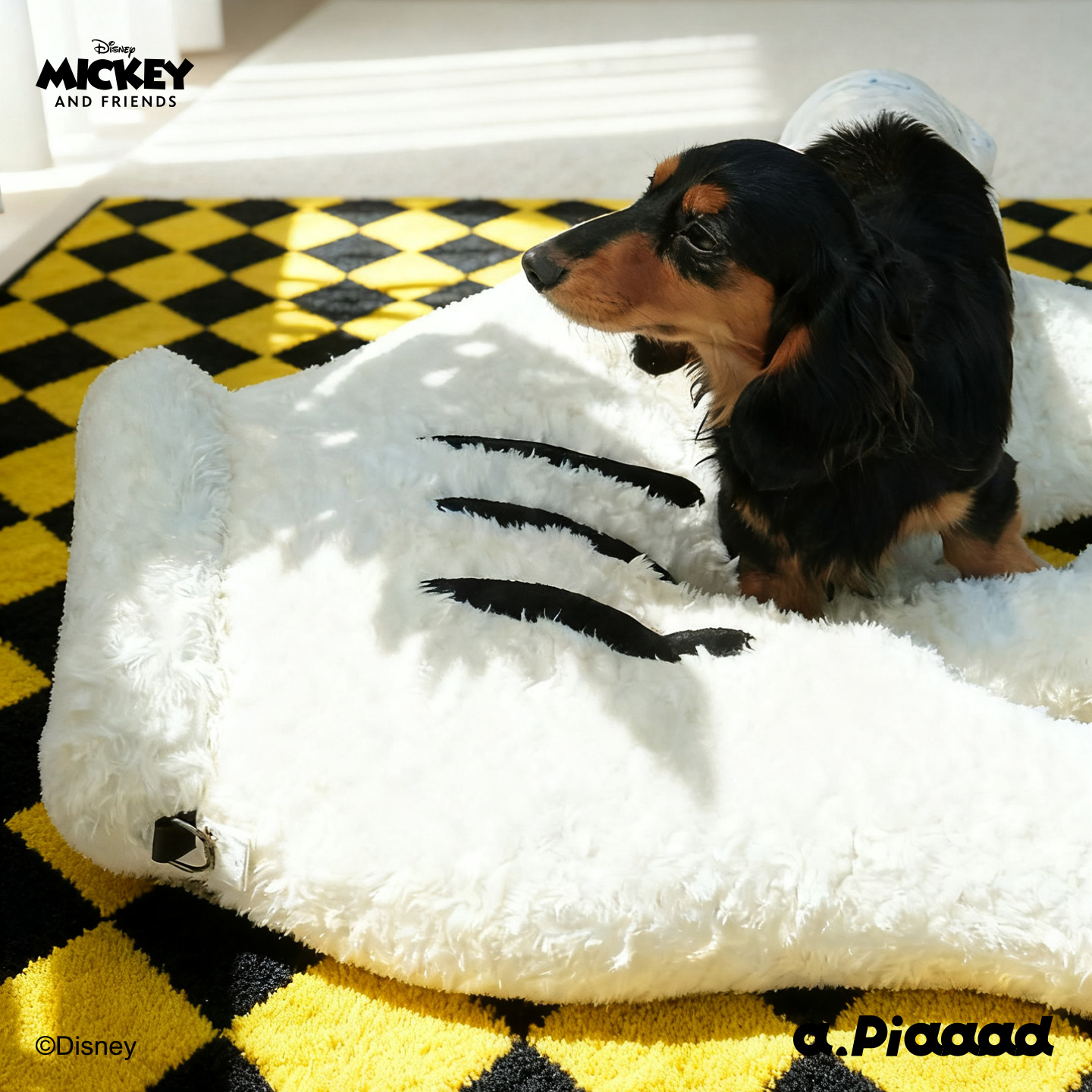 SUNDAY HOME & a.Piaaad 米奇史迪奇爪击斜挎包睡袋猫窝狗窝摆件 - 图1