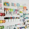 Acrylic hole board accessories hook storage shelf