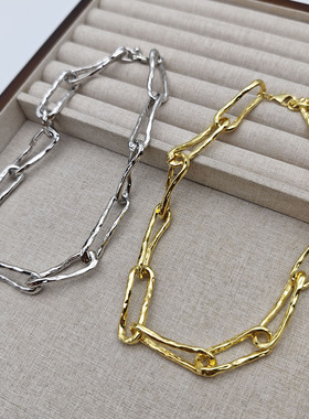 欧美简约风饰品现货纹理全新褶皱