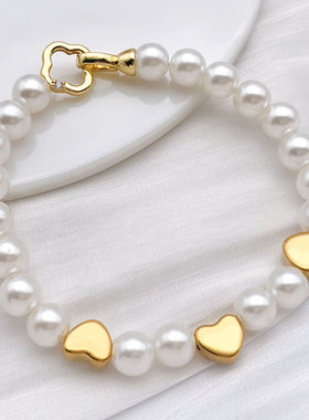 项链穿孔珠手链间隔耳环饰品配件
