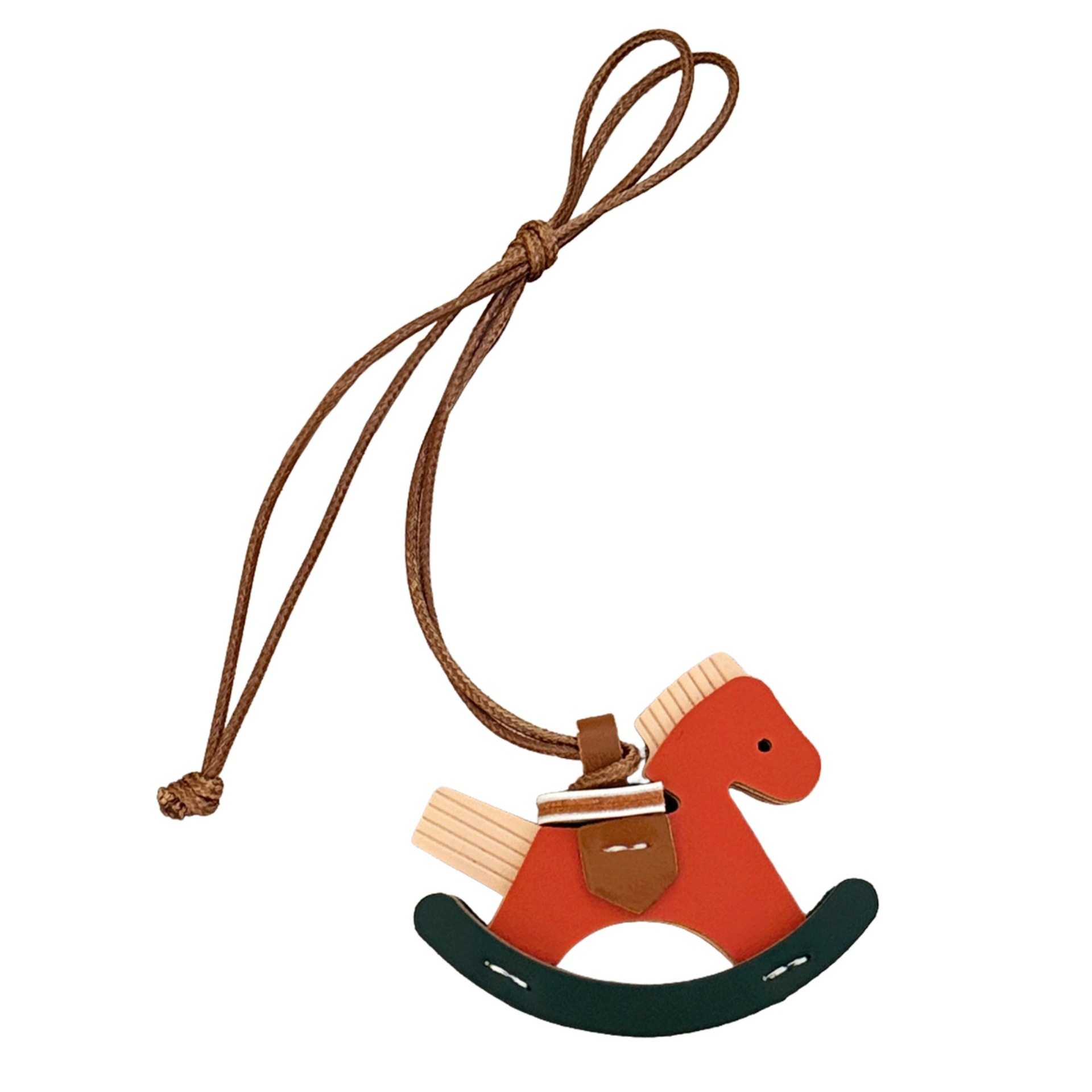 小礼物复古皮革木马挂件可爱背包车载装饰挂坠摇摇马创意项链百搭,淘宝优惠券,粉丝福利购,淘宝优惠卷