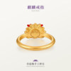 Palace quality ancient handmade gold unicorn ring