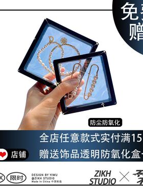 平安瑞兽~新中式藏风圆牌串珠锁骨链设计感天珠复古男女项链吊坠