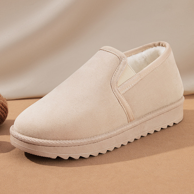 豆豆鞋女冬加绒2025新款老北京布鞋保暖防滑老式秋冬外穿毛毛棉鞋,淘宝优惠券,粉丝福利购,淘宝优惠卷