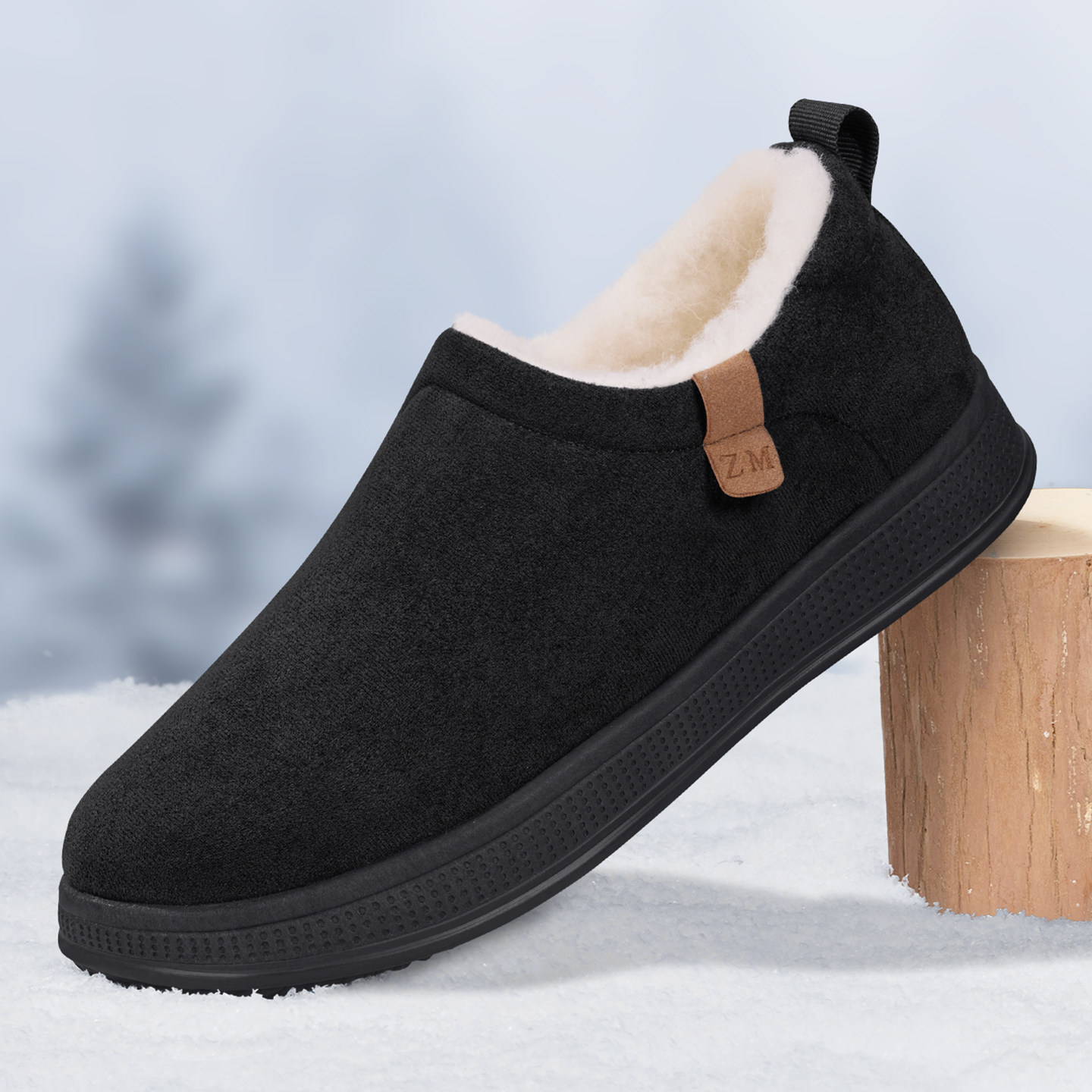 老北京布鞋男冬季加绒加厚羊毛保暖爸爸鞋防滑舒适软底中老年棉鞋,淘宝优惠券,粉丝福利购,淘宝优惠卷