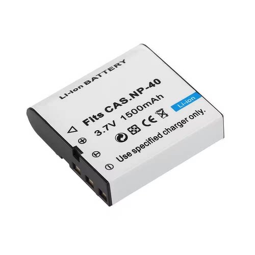 适用 卡西欧NP-40 NP40 CNP40 明基欧达相机 摄像机 电池+充电器 - 图1