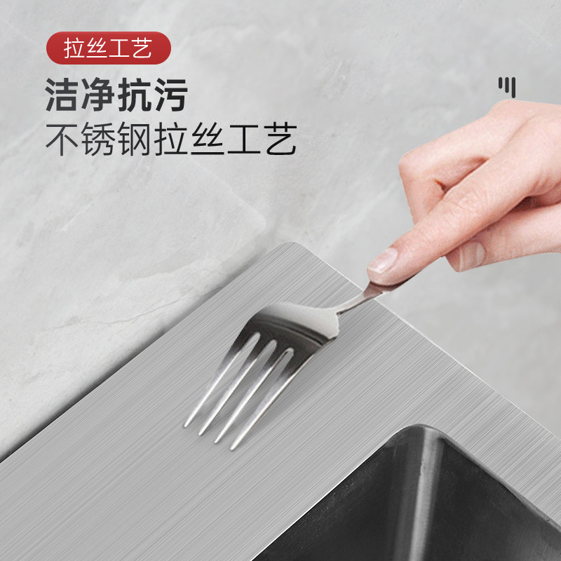 厨房不锈钢水槽单槽洗菜盆手工水池带支架子家用加厚洗手盆洗碗槽,淘宝优惠券,粉丝福利购,淘宝优惠卷