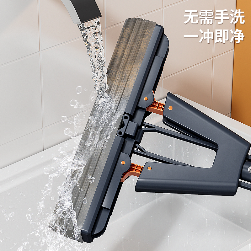 佳幫手海綿拖把家用一拖凈2022新款吸水膠棉免手洗懶人家用拖布_佳幫手超越專賣店_家庭_個人清潔工具