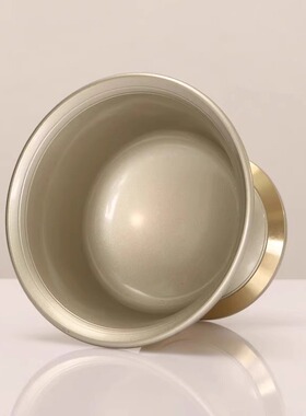 藏式纯铜供水杯高脚八供杯供水碗佛堂家用供奉桌面尼泊尔铜圣水杯