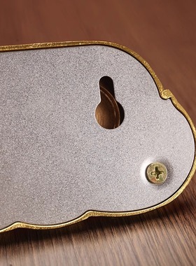 藏式合金过门贴楣门贴门口办公室墙挂件十相自在牌九宫八卦牌墙贴