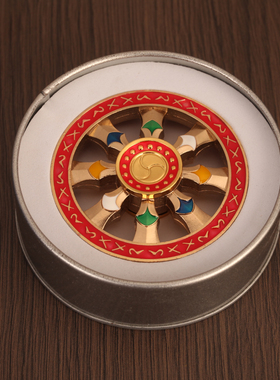 指捻旋转轮迷你转金筒