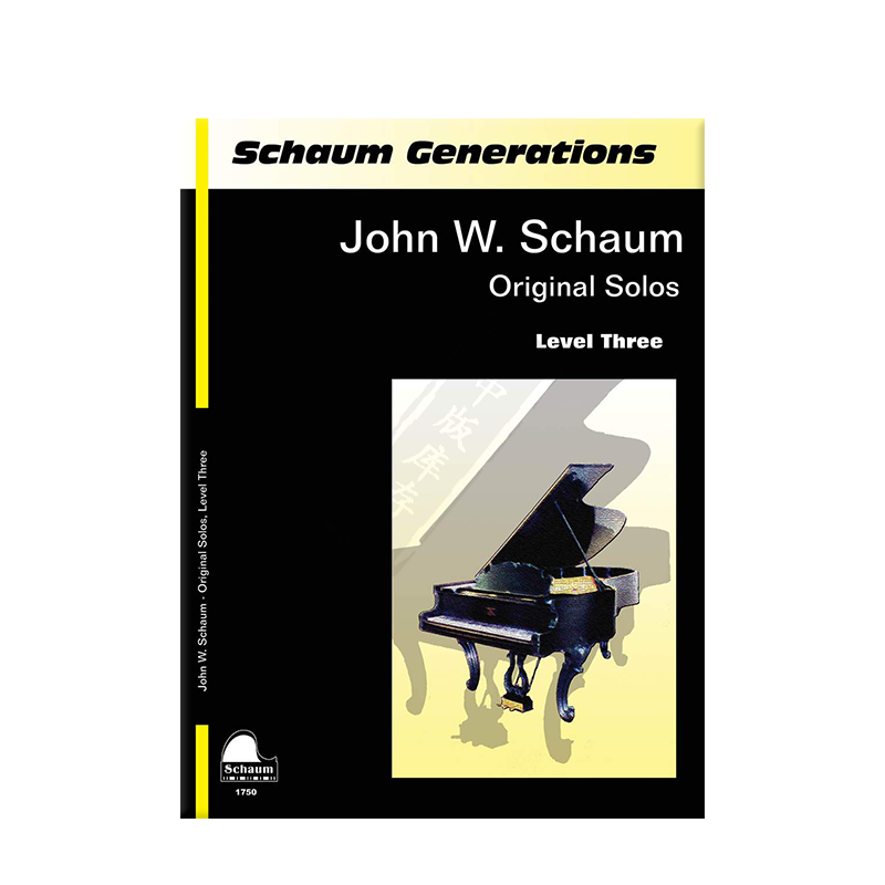 绍姆 原创作品 一代又一代 钢琴独奏 原版进口乐谱书 Generations John W Schaum Original Solos Piano HL00645153 - 图2