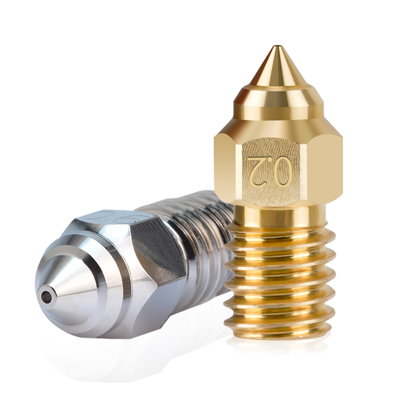 3D打印机Ender-7/5 S1/3 V3SE高速喷嘴黄铜/铬锆铜硬化钢高温喷头,淘宝优惠券,粉丝福利购,淘宝优惠卷