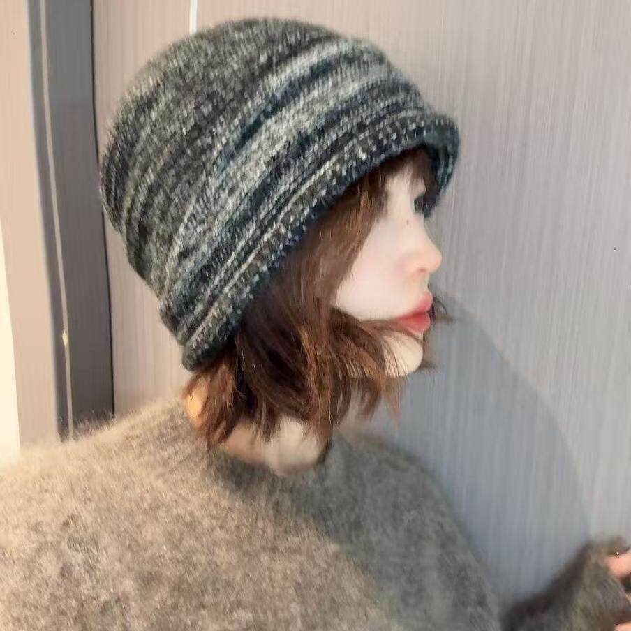 九九帽业韩版复古港风秋冬宽松包头帽帽子女褶皱冷帽男休闲堆堆帽,淘宝优惠券,粉丝福利购,淘宝优惠卷