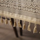 Square simple modern tablecloth hollow lace