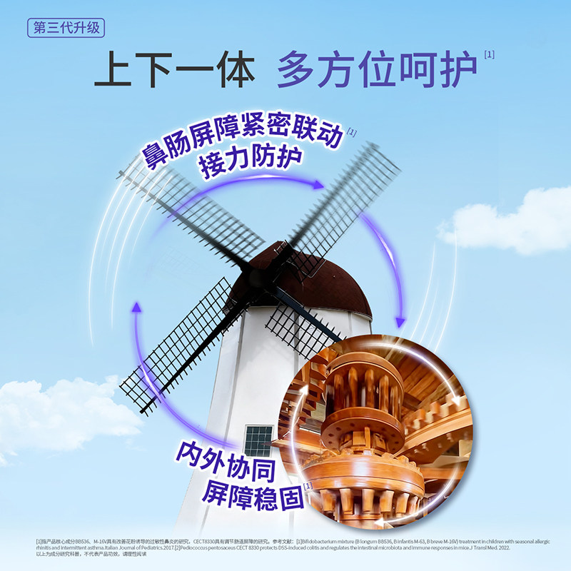 SINE/信谊崔玉涛团队共研S16敏敏益生菌儿童成人舒鼻喷嚏换季5条,淘宝优惠券,粉丝福利购,淘宝优惠卷