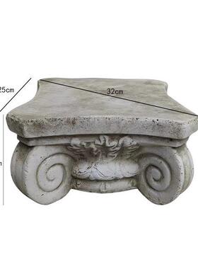 欧式家居装饰品 古典乡村客厅摆件 复古花盆落地底座 花器花架