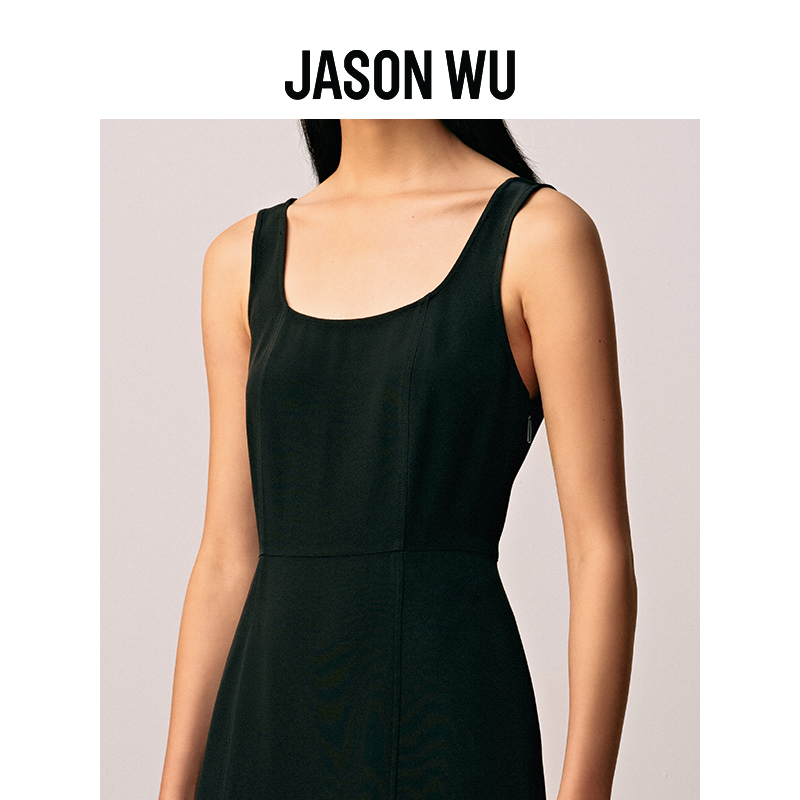 【新品推荐】JASON WU 24年新款鸢尾休闲通勤显瘦裙子长裙连衣裙-图2