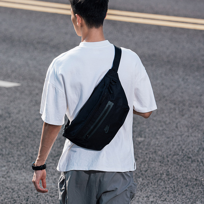 【自营】Nike耐克腰包男女潮流出街斜挎包大容量单肩包运动骑行包,淘宝优惠券,粉丝福利购,淘宝优惠卷