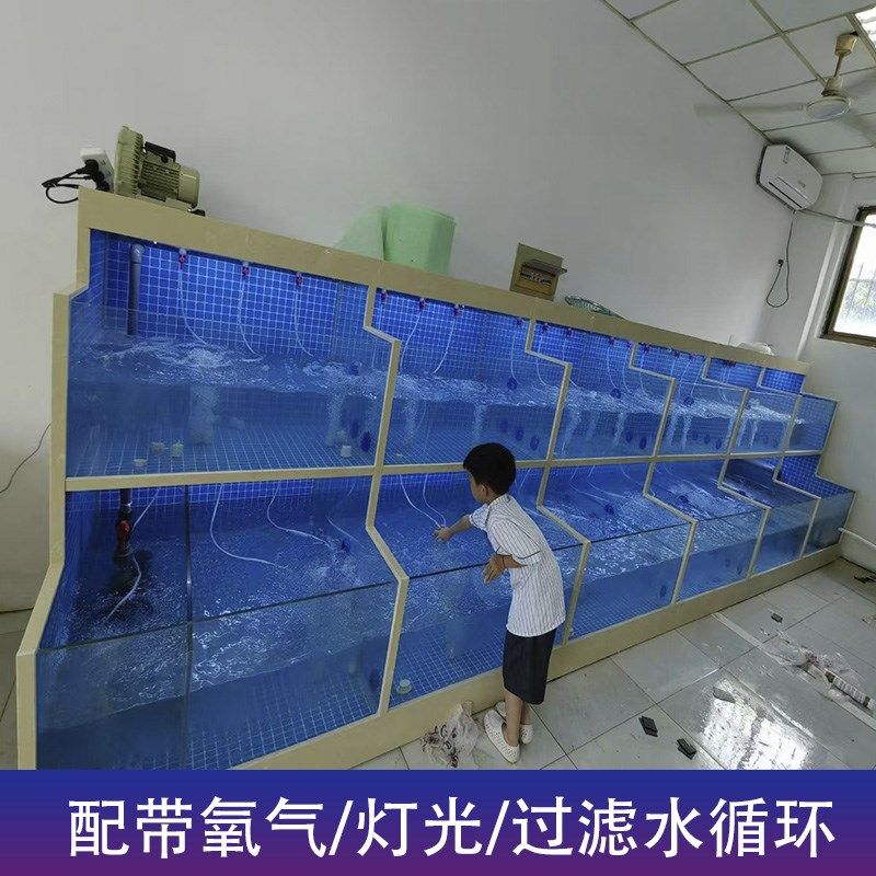 苏州大闸蟹玻璃缸专用水产市场订做大型海鲜池固定鱼缸定制南通,淘宝优惠券,粉丝福利购,淘宝优惠卷