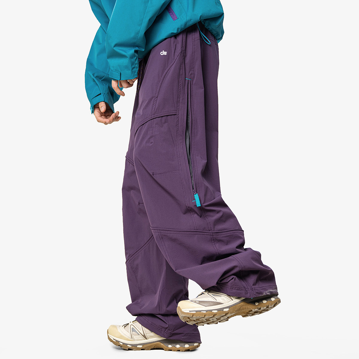QOTRIOCK Outdoor Lightweight Sports Soft Shell Jacket Pants