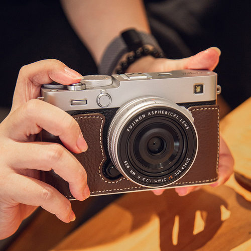 适用富士XE5/XM5/X100VI保护套XT5/XT50/XT30三代/XS20皮套相机壳 - 图0