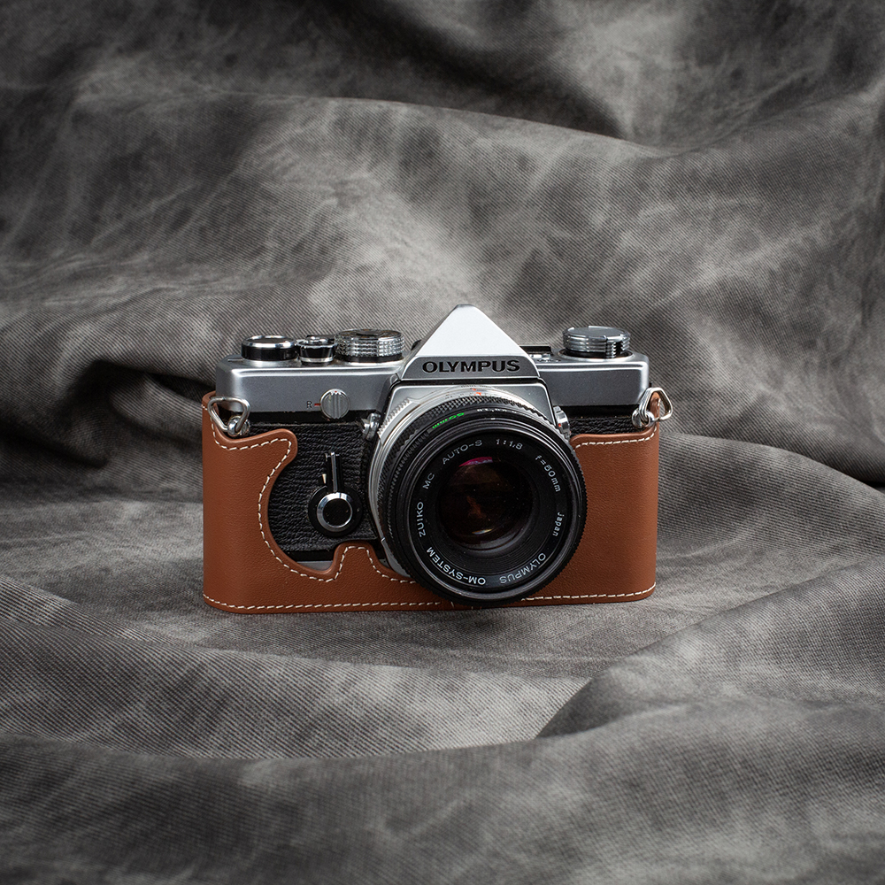 适用于奥林巴斯OM-1/1N2/2n 4/4Ti om3/OM10 20 30皮套相机保护套 - 图2