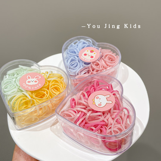 婴幼儿发圈一次性不伤发橡皮筋宝宝头绳扎小啾啾发绳高弹皮套头饰