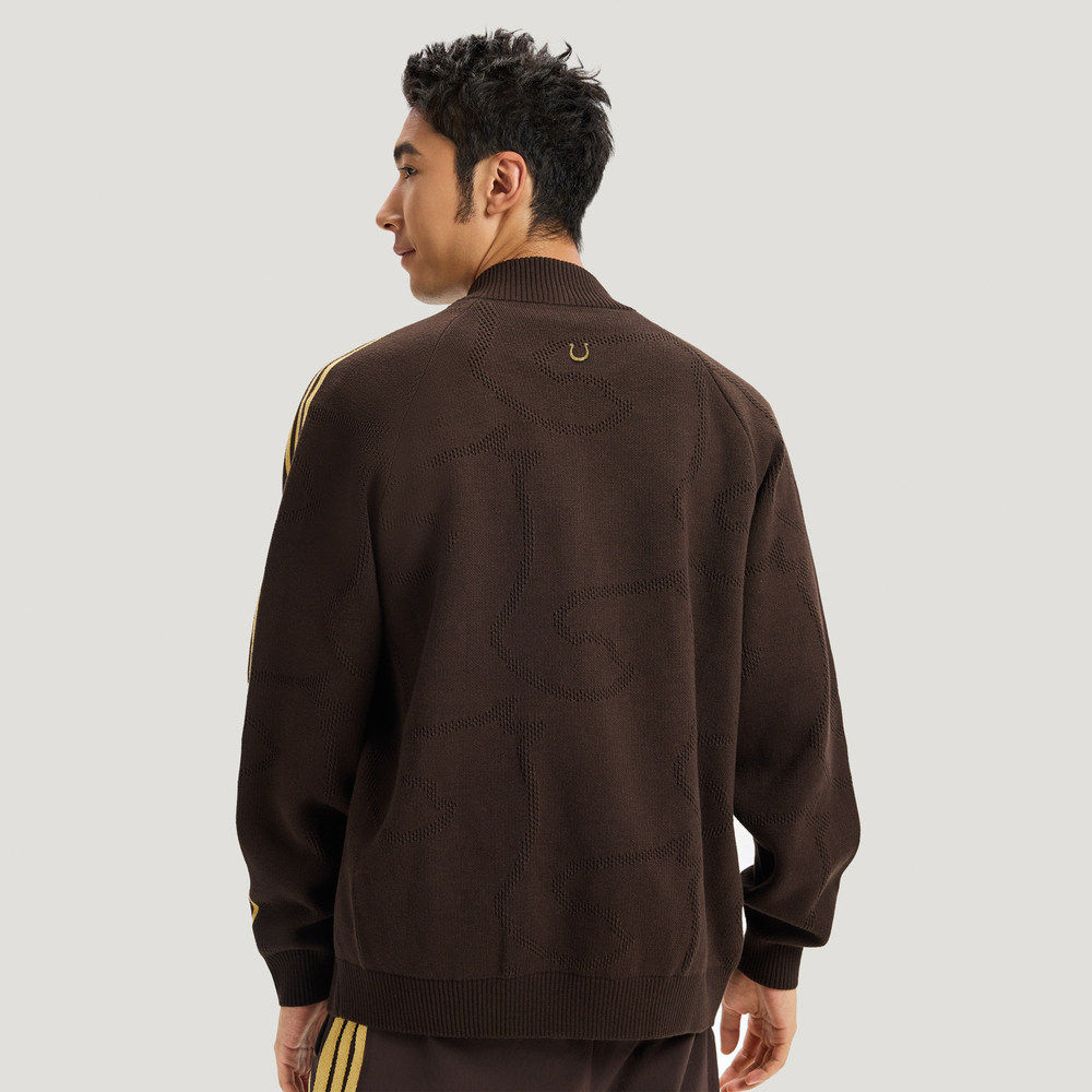 Adidas阿迪达斯新年款外套26新款男运动休闲宽松针织开衫KE4060,淘宝优惠券,粉丝福利购,淘宝优惠卷