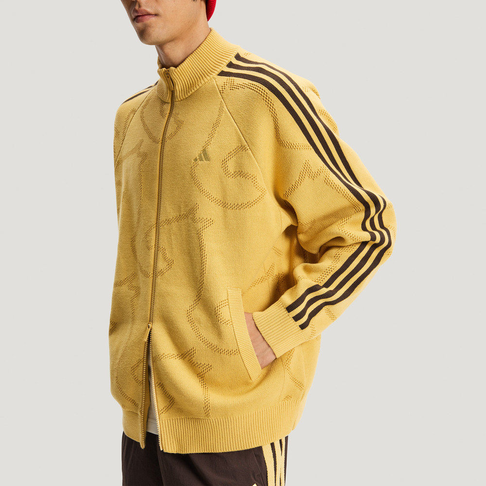 Adidas阿迪达斯潘展乐同款马年新年款外套男宽松针织开衫KE4061,淘宝优惠券,粉丝福利购,淘宝优惠卷