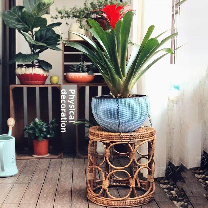 藤凳东南亚风格民族风格藤凳圆柱凳民宿店凳藤咖啡桌低凳,淘宝优惠券,粉丝福利购,淘宝优惠卷