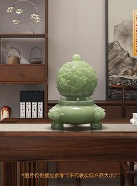 龙转干坤鼎摆件招财三足鼎客厅老板办公室桌面装饰品公司开业礼物