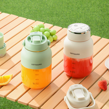 大容量！德国单杯双盖便携式榨汁机榨汁杯