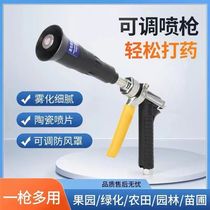 Aussie import energy saving adjustable atomization high-pressure beating medicine spray gun agricultural fruit tree plunger pump sprayer ceramic gun