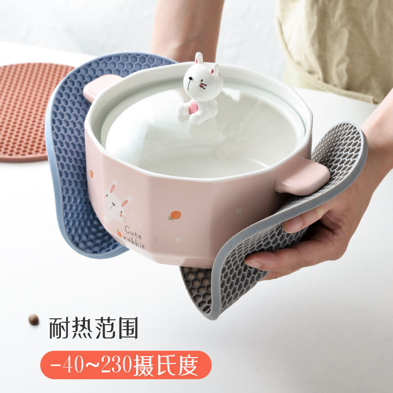 硅胶隔热垫餐桌垫锅垫桌垫防烫垫菜垫子碗垫子餐垫餐盘垫杯垫家用 - 图2