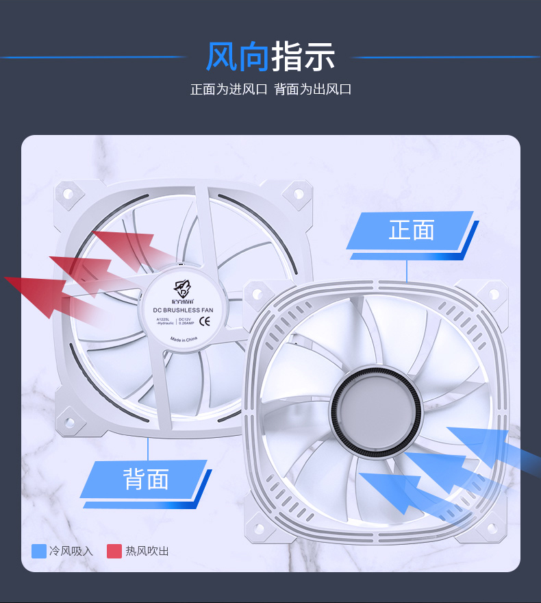 棱镜风扇4pro二代/四代幻境电脑机箱散热12cm静音argb集线控制器 - 图3