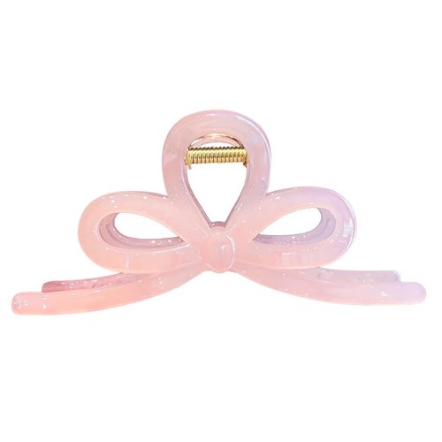 韩国高级感人鱼姬幻彩蝴蝶结大抓夹女后脑勺盘发鲨鱼夹马尾夹发卡 - 图3