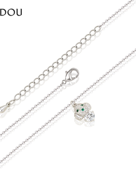 阿吉豆AJIDOU萌趣小狗项链锁骨链