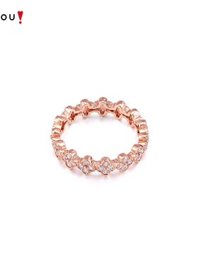 AJIDOU阿吉豆戒指女款设计感指环尾戒