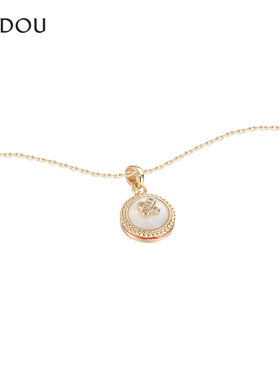 阿吉豆小众设计师款简约百搭项链