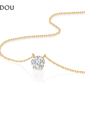 阿吉豆AJIDOU项链金耀星芒吊坠