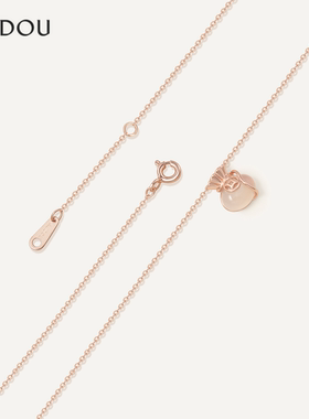 阿吉豆925银钱袋子项链招财转运