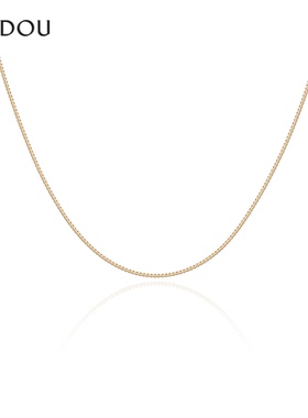 AJIDOU阿吉豆项链女款红色吊坠马上有钱气质锁骨链