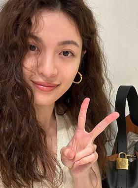 法式复古纯真年代油画蔷薇耳圈女轻奢高级感精致港风耳环新款耳饰
