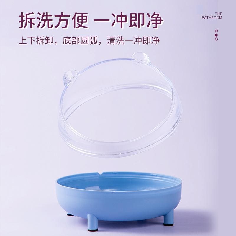 仓鼠厕所浴室两用金丝熊专用浴沙洗澡盆尿砂防飞溅外接浴房用品