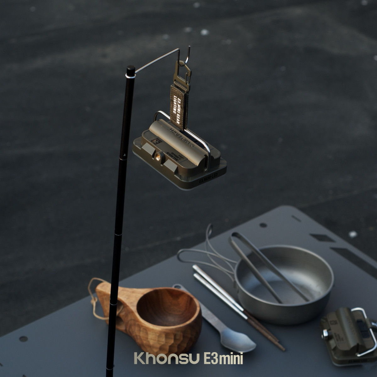 Khonsu/空宿E3mini卡片照明灯露营灯户外便携充电徒步帐篷营地灯,淘宝优惠券,粉丝福利购,淘宝优惠卷