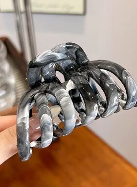 巨能抓南瓜抓夹大号发量多鲨鱼夹2026新款高级感后脑勺盘发发夹