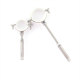 Stainless steel 304 extended expansion clamp pvc drain pipe fixing pipe clamp ceiling pipe bracket clamp water pipe clamp code