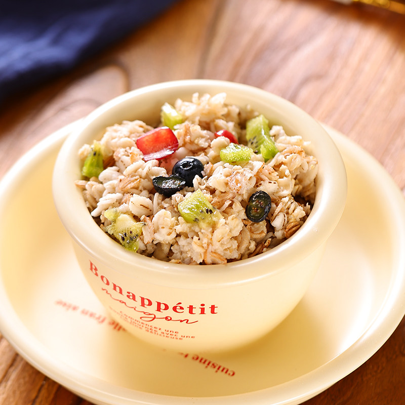 俄罗斯原装进口黑燕原味混合麦片俄洛哆原装早餐冲泡即食品袋装