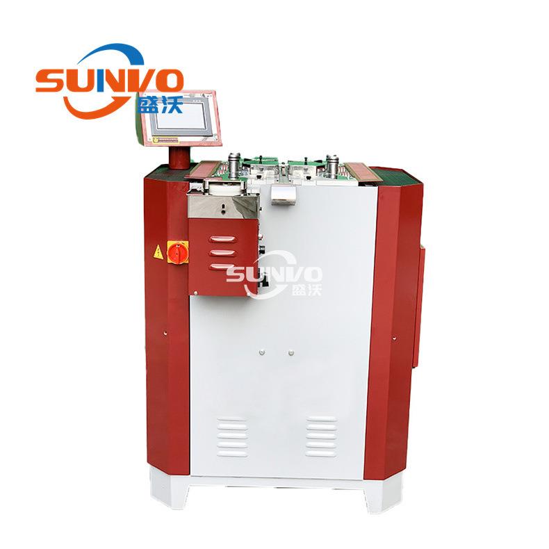 厂家直供带电脑智能四轮皮带磨边机皮带肩带四轮两段双边磨边机 - 图1